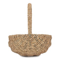 Oval Seagrass Flower Basket